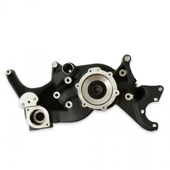 LS Cooling Manifold Black Mid-Mount Accessory Drive Holley