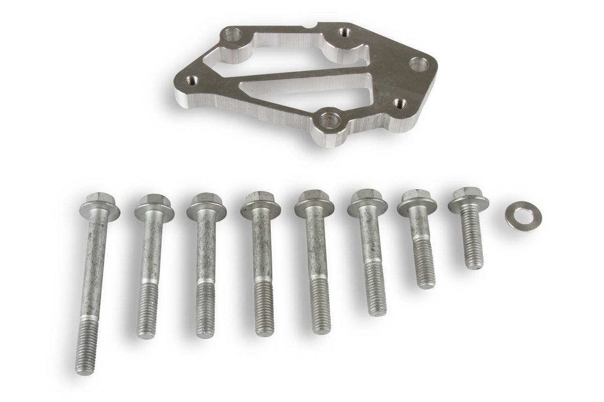 LS Accessory Drive Bracket Installation Kit for Standard (Short) Alignment Installation Kit, LS Acc Drive Brackets, Use with Standard Belt Alignment (alignment Common on Corvette, CTS-V, & G8) Holley