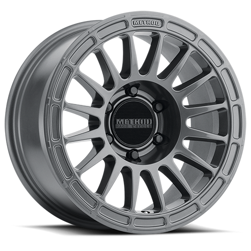 Aluminum Wheels 17x8.5 MR314 Bolt Pattern 6 On 139.7 Offset 0 Lip Size 0 Gloss Titanium GY Method