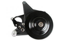 Bracket Kit, P/S LT5-W Long Spacer Natural-Black Finish Power Steering Bracket GM LT5 System Holley