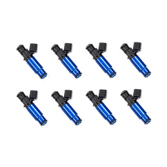 Injector Dynamics 1050cc High Impedance Injector - 60mm Length - 14mm Blue Bottom - Set of 8