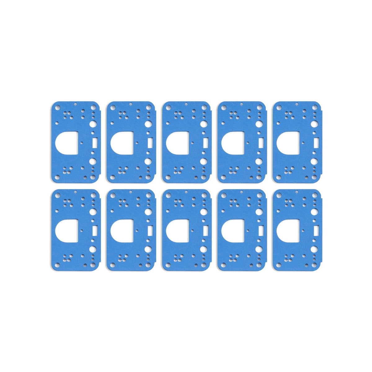 Dominator 3 Circuit Metering Block Gasket 10-PK Metering Block Gaskets 3 Circuit 10-PK Holley