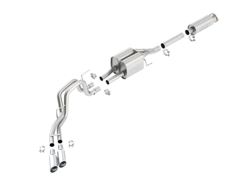 Borla 10-12 Ford F-150 Raptor 6.2L V8 2/4WD AT Touring SS Catback Exhaust - additional view 2