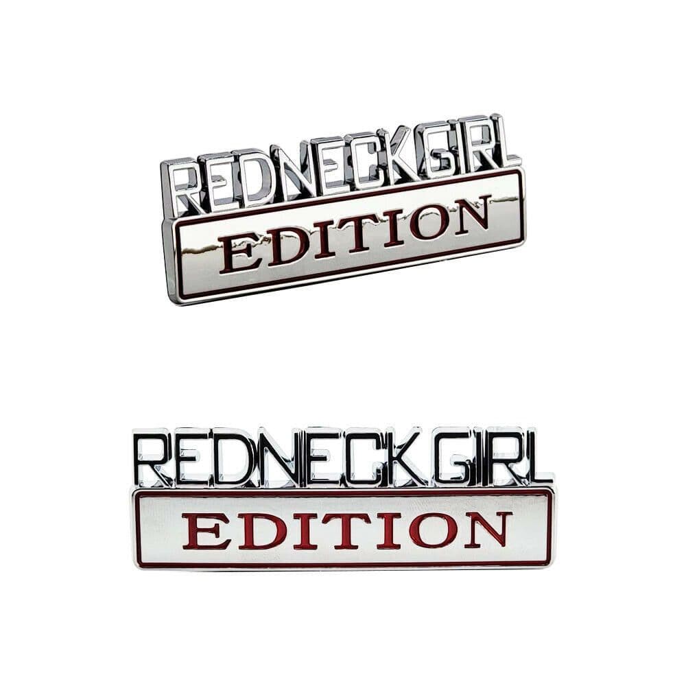 Redneck Girl Edition Emblem