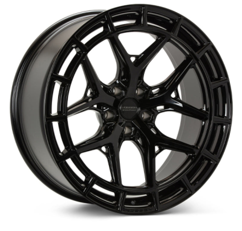 Vossen HFX-1 24x10 - 6x139.7 - ET3 - Deep Face - 106.1 - Gloss Black Wheel
