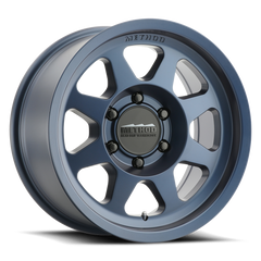 Aluminum Wheels 17x9 Bead Grip MR701 Bolt Pattern 6 On 139.7 Offset -12 Lip Size 1.97 Bahia Blue BL Method