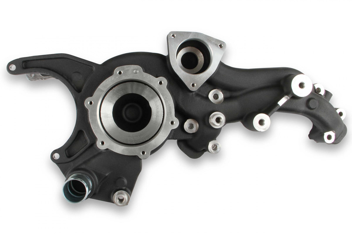 Manifold-Bracket Kit, LT4 Dry Black Bracket Kit GM LT4 Dry System Black Holley