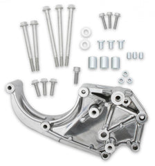 LS High-Mount A/C Accessory Drive Bracket Fits Sanden SD508 or SD7 Comp Polished Passenger's Side Bracket Only (A/C) Fits Sanden SD508 or SD7 Comp Holley