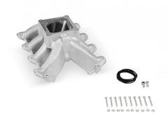 Single Plane 4500 Carbureted Split-Design Race Intake Manifold GM LS1/LS2/LS6 Fits GM LS1/LS2/LS6 Carbureted with Cast Finish Holley