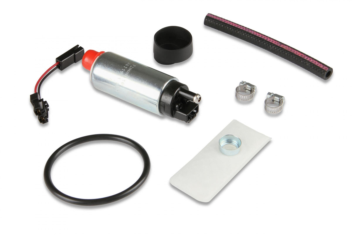 255 LPH Forced Induction In-Tank Electric Fuel Pump Street/strip EFI Applications Fits 1985-92 5.0L/5.7L Camaro & Firebird, 1985/86 2.8L Fiero, 1984-87 3.8 L Turbo Buick Grand National/regal Compatible with Gasoline Holley
