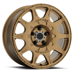 Aluminum Wheels 17x8 Rally MR502 Bolt Pattern 5 On 100 Offset 38 Lip Size 0 Method Bronze BRZ Method