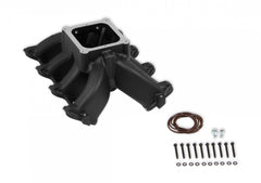 Single Plane 4500 Carbureted Split-Design Race Intake Manifold GM LS1/LS2/LS6 Fits GM LS1/LS2/LS6 Carbureted with Black Finish Holley