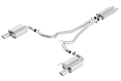 Borla Touring Cat-Back 15 Ford Mustang GT 5.0L V8 MT/AT 2.5in pipe 4in tip - additional view