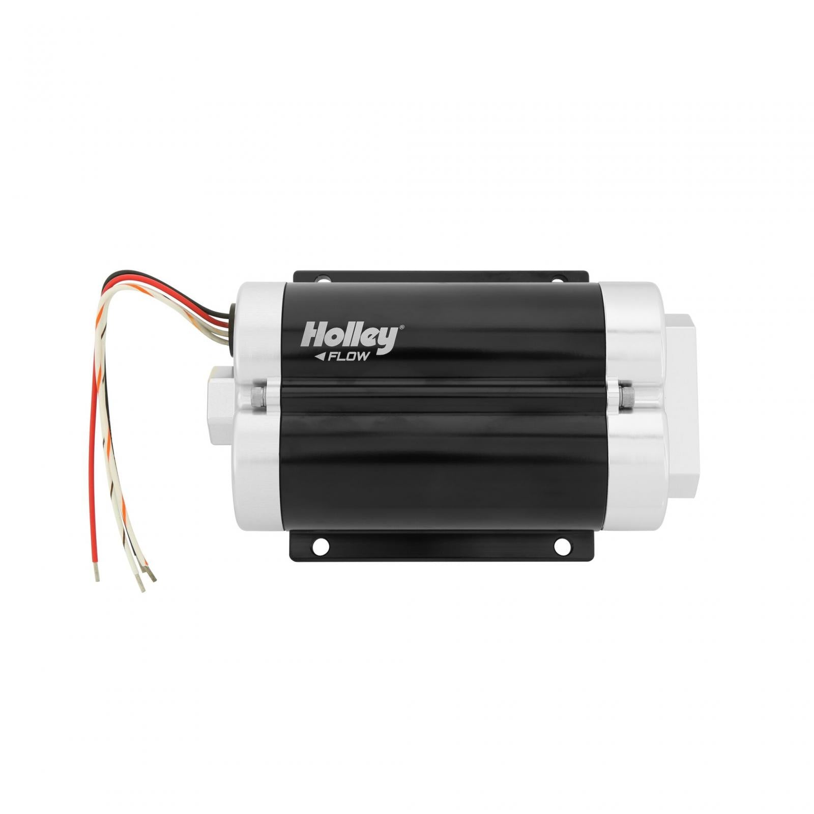 160 GPH Dominator In-Line Billet Fuel Pump (dual Inlet) Street/strip CARB or EFI Applications Supports Up to 1600 EFI or 1800 CARB HP Compatible with Pump Gas and Race Gas Holley
