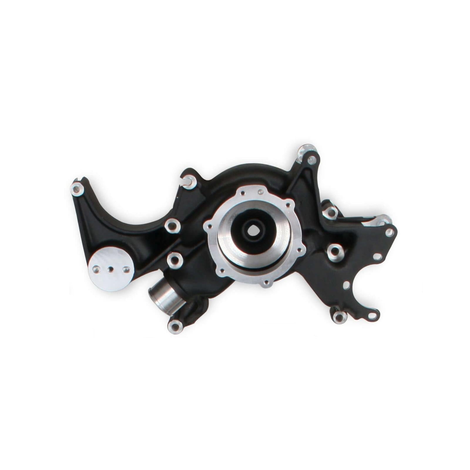 Cooling Manifold Small Block Chevrolet Black Mid Mount Accessory Drive Holley