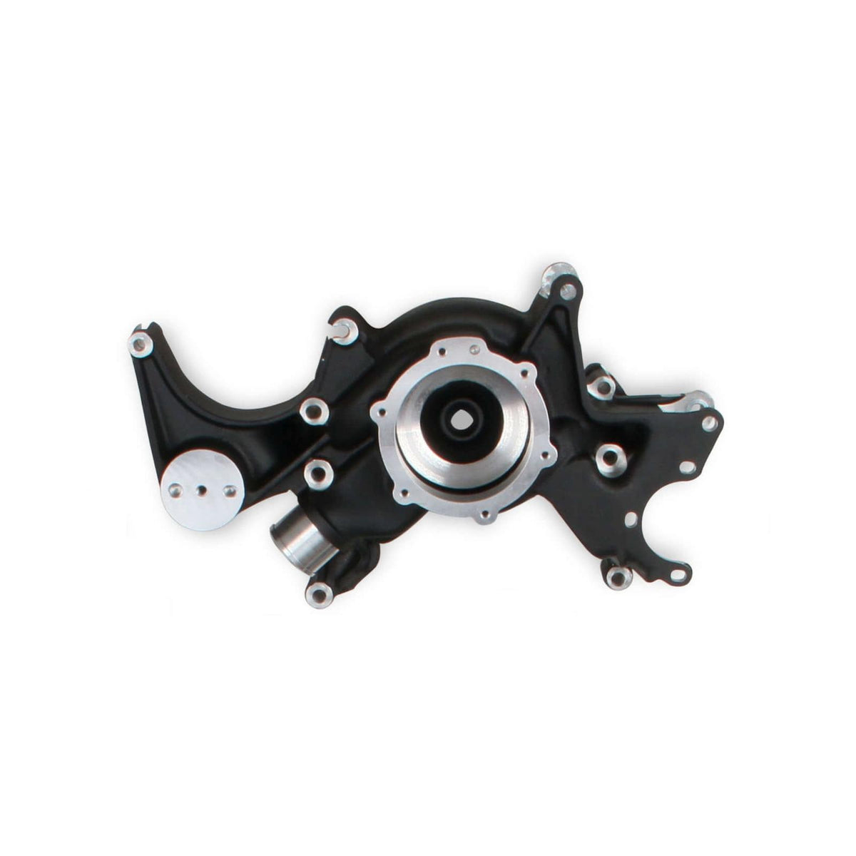 Cooling Manifold Small Block Chevrolet Black Mid Mount Accessory Drive Holley
