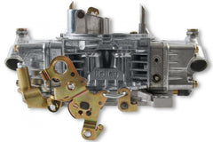 Supercharger Double Pumper Carburetor Draw-Thru 750 CFM 4150 Mechanical Secondaries Shiny Gasoline Holley