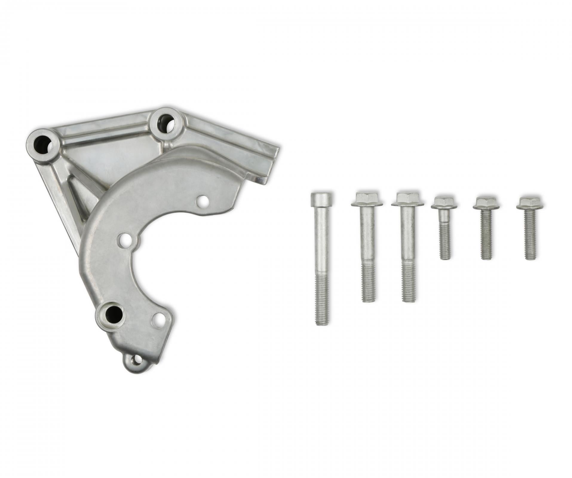 Mid Lsa/ls Accessory Drive Bracket Kit Power Steering Natural Small Block Chevrolet Gen III/iv Lsa/ls Holley