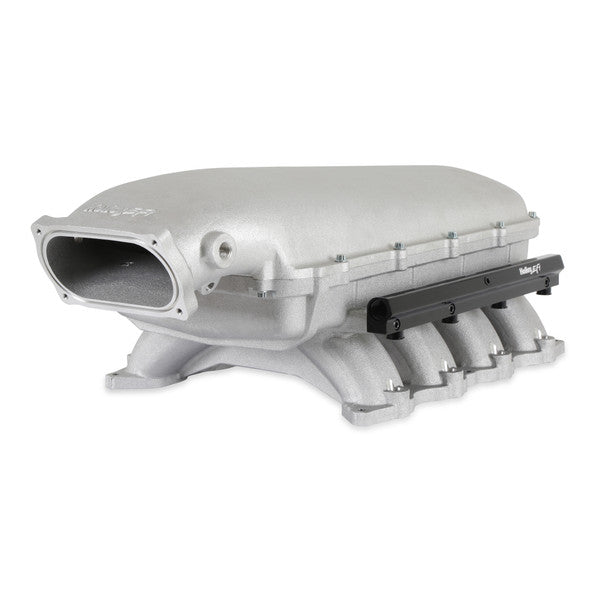 Holley EFI Ultra Hi-Ram Ford Coyote Bare Aluminum Intake Manifold (Use W/ 13-14 GT500 Throttle Body)