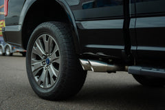F150 Cat Back Exhaust System For 15-20 Ford F150 Split Rear Dual Exit 3 Inch Intermediate And 3 Inch Tail Pipe 4.5 Inch Black Tip Muffler Incl Hardware Incl Tip Incl Pypes Exhaust