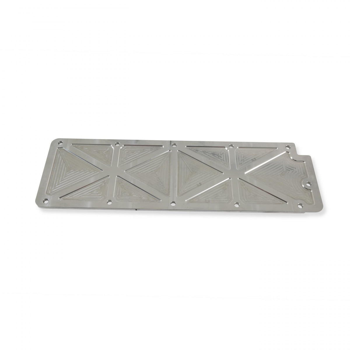 LS Valley Cover Trussed GM LS2/LS3/LS7/LSX Trussed Valley Cover, Natural Billet Holley