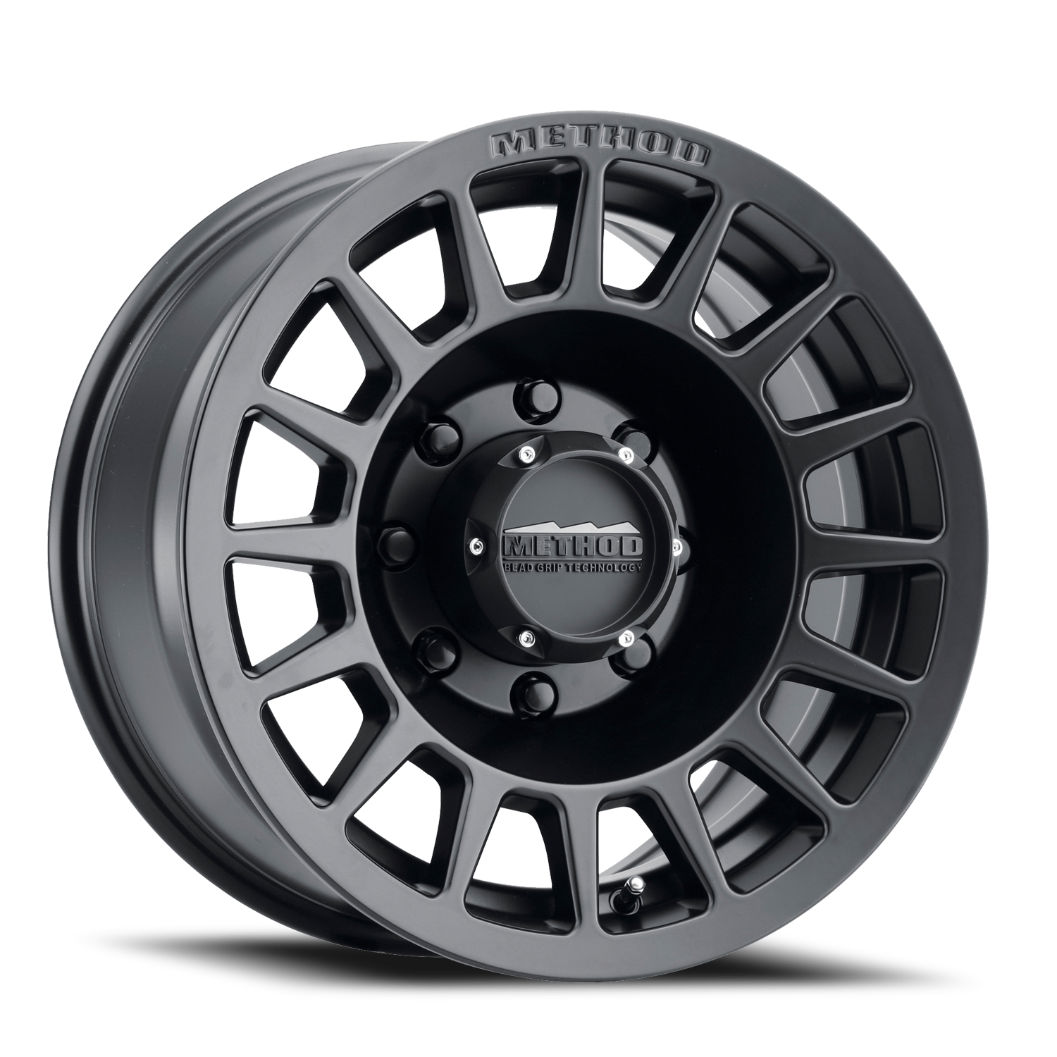 Aluminum Wheels 18x9 Bead Grip MR707 Bolt Pattern 8 On 165.1 Offset 18 Lip Size 0 Matte Black MB Method