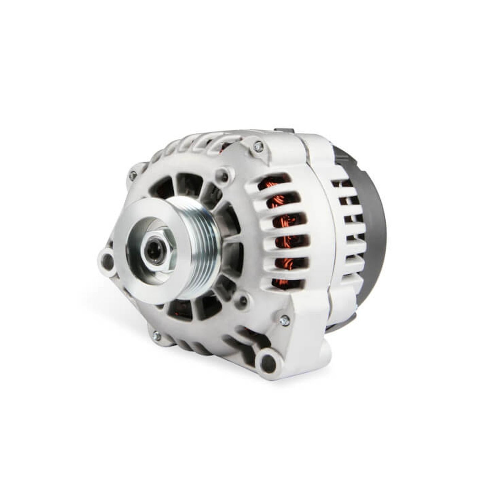 Low-Mount LS Complete Accessory Drive System (alt, P/S & A/C) Includes SD7 A/C Compressor, Alternator, P/S Pump, Tensioner, Belt, & Pulleys Holley