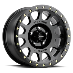 Aluminum Wheels 16x8 NV MR305 Bolt Pattern 5 On 114.3 Offset 0 Lip Size 1.57 Matte Black MB Method