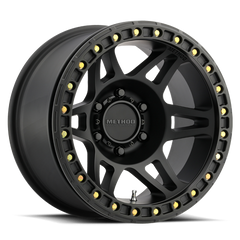 Aluminum Wheels 17x9 Beadlock MR106 Bolt Pattern 5 On 127 Offset -44 Lip Size 0 Matte Black MB Method