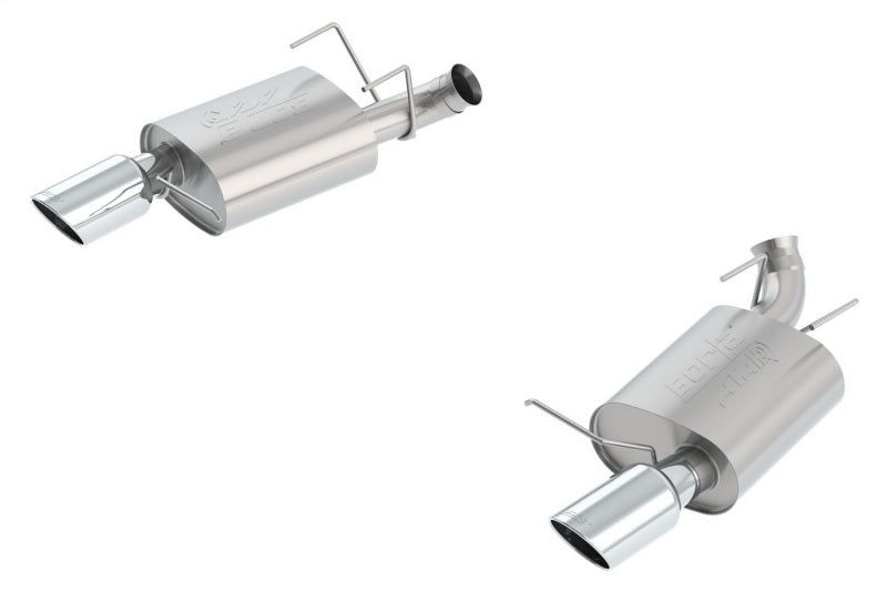Borla 13-14 Mustang GT/Boss 302 5.0L V8 RWD Single Split Rr Exit ATAK Exhaust (rear section only) - additional view 2