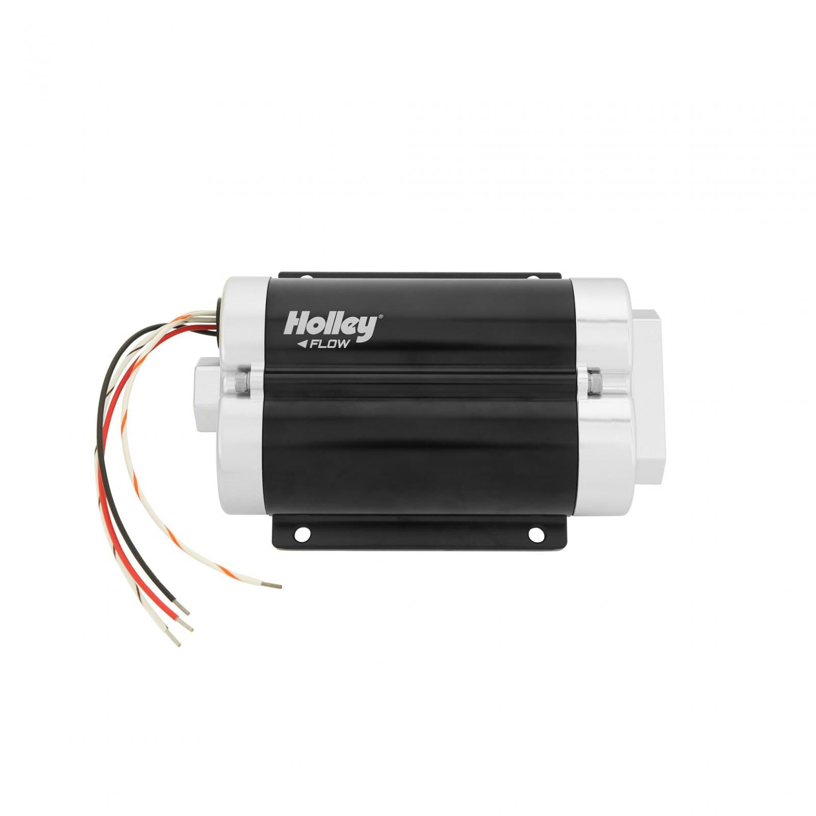 130 GPH Dominator In-Line Billet Fuel Pump (dual Inlet) Street/strip CARB or EFI Applications Supports Up to 1200 EFI or 1460 CARB HP Compatible with Pump Gas and Race Gas Holley