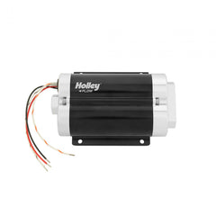 130 GPH Dominator In-Line Billet Fuel Pump (dual Inlet) Street/strip CARB or EFI Applications Supports Up to 1200 EFI or 1460 CARB HP Compatible with Pump Gas and Race Gas Holley