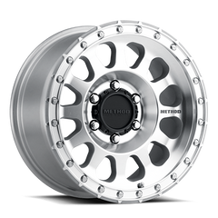 Aluminum Wheels 20x9 MR315 Bolt Pattern 6 On 139.7 Offset 18 Lip Size 2.13 Machined SL Clear Coat Method