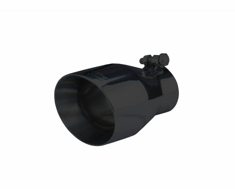 Exhaust Tail Pipe Tip 10-13 Carmaro V6 2.5 in In/4 in Out Black Double Wall Tip Bolt On Hardware Not Incl Black Finish 304 Stainless Steel Pypes Exhaust