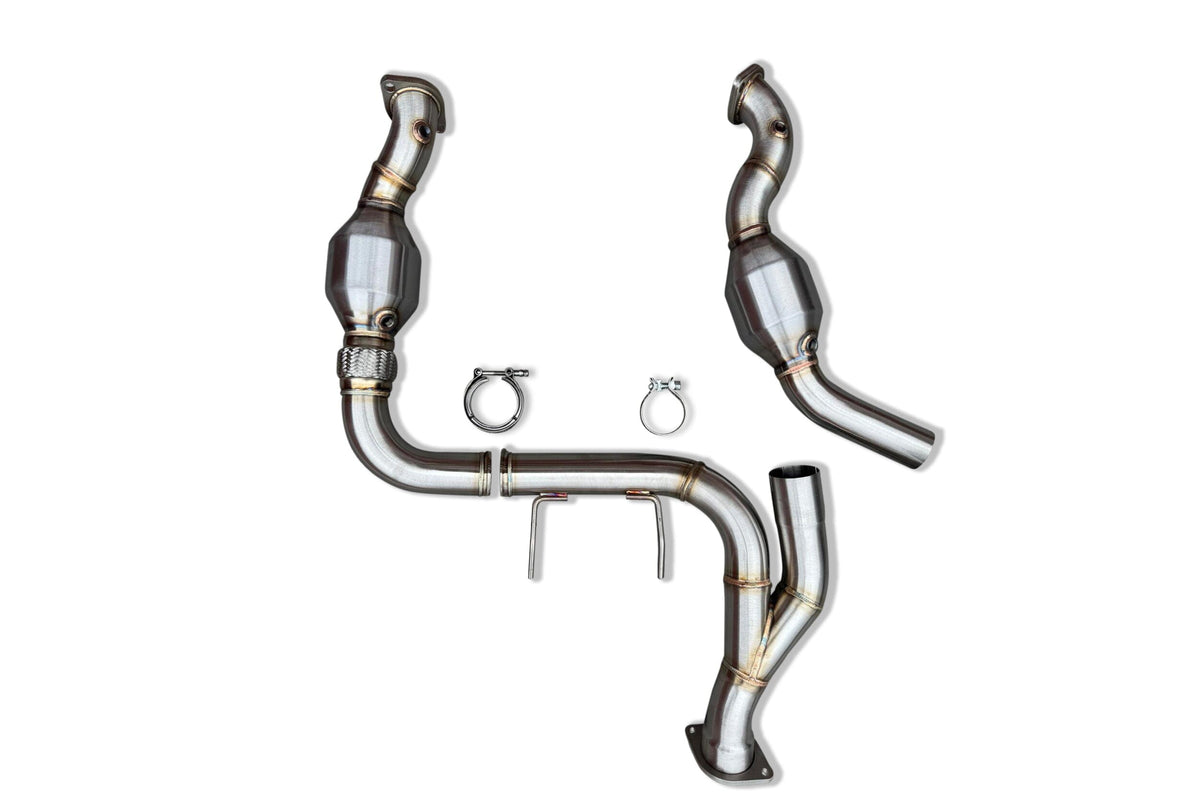 CVF Stainless Steel Catted Downpipes