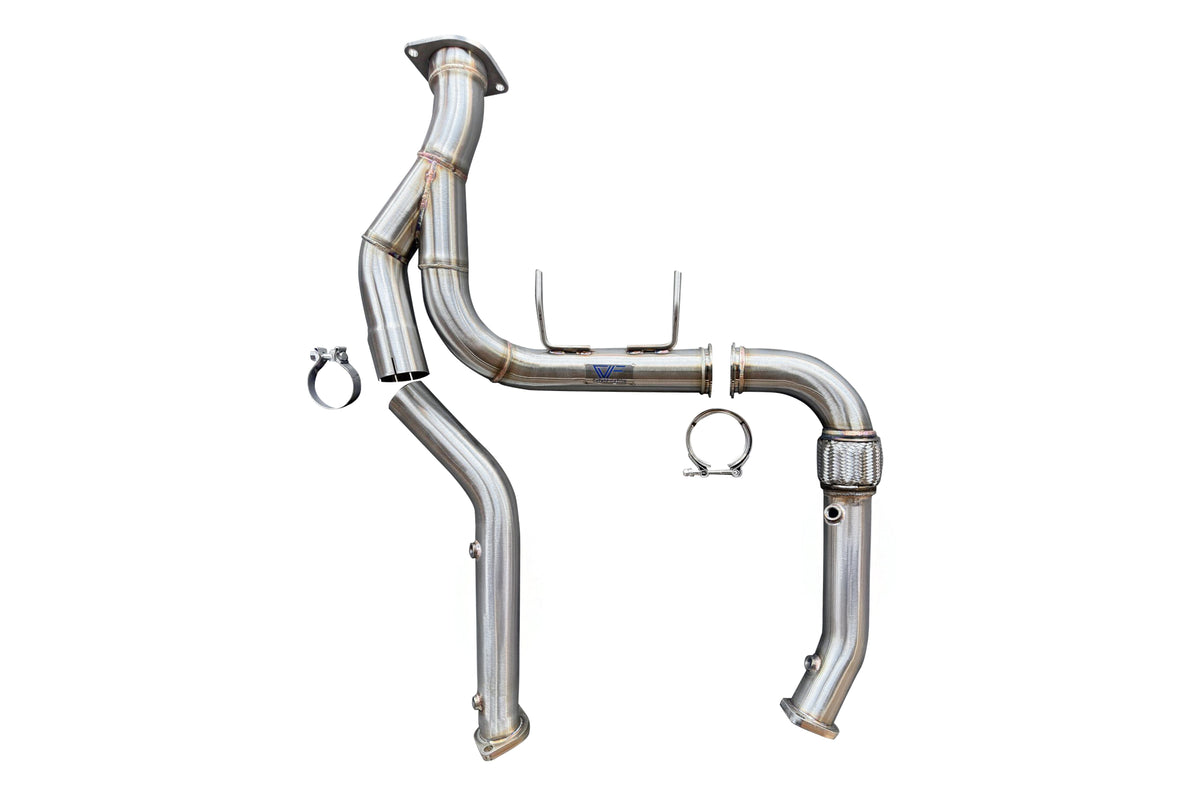 CVF Stainless Steel Race Downpipes