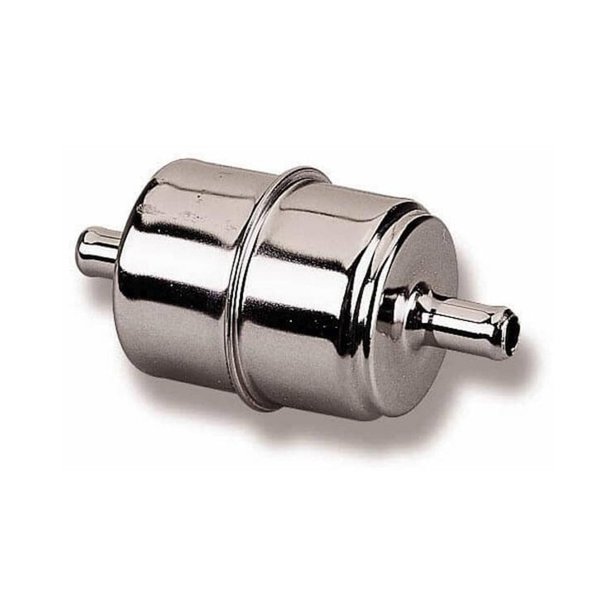 Chrome Fuel Filter Street/strip Carbureted Applications Post Filter Universal Fit for 5/16 Fuel Line Holley