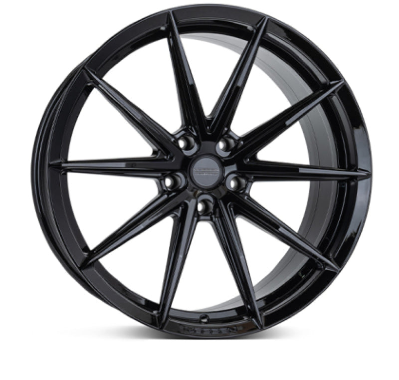 Vossen HFX-2 19x8.5 - 5x112 - ET30 - Flat Face - 66.5 - Gloss Black Wheel