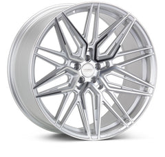 Vossen HF-7 22x9.5 - 5x108 - ET32 - Deep Face - 63.4 - Silver Polished Wheel