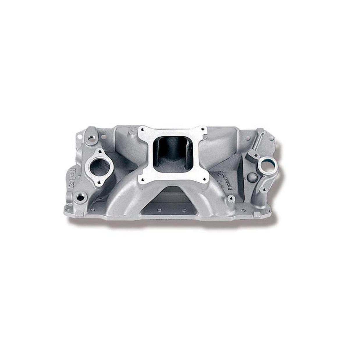 Strip Dominator Intake Chevy Small Block V8 Strip Dominator Intake Manifold 1957-1986 262ci-400ci, 1987-later with Aluminum Heads Holley