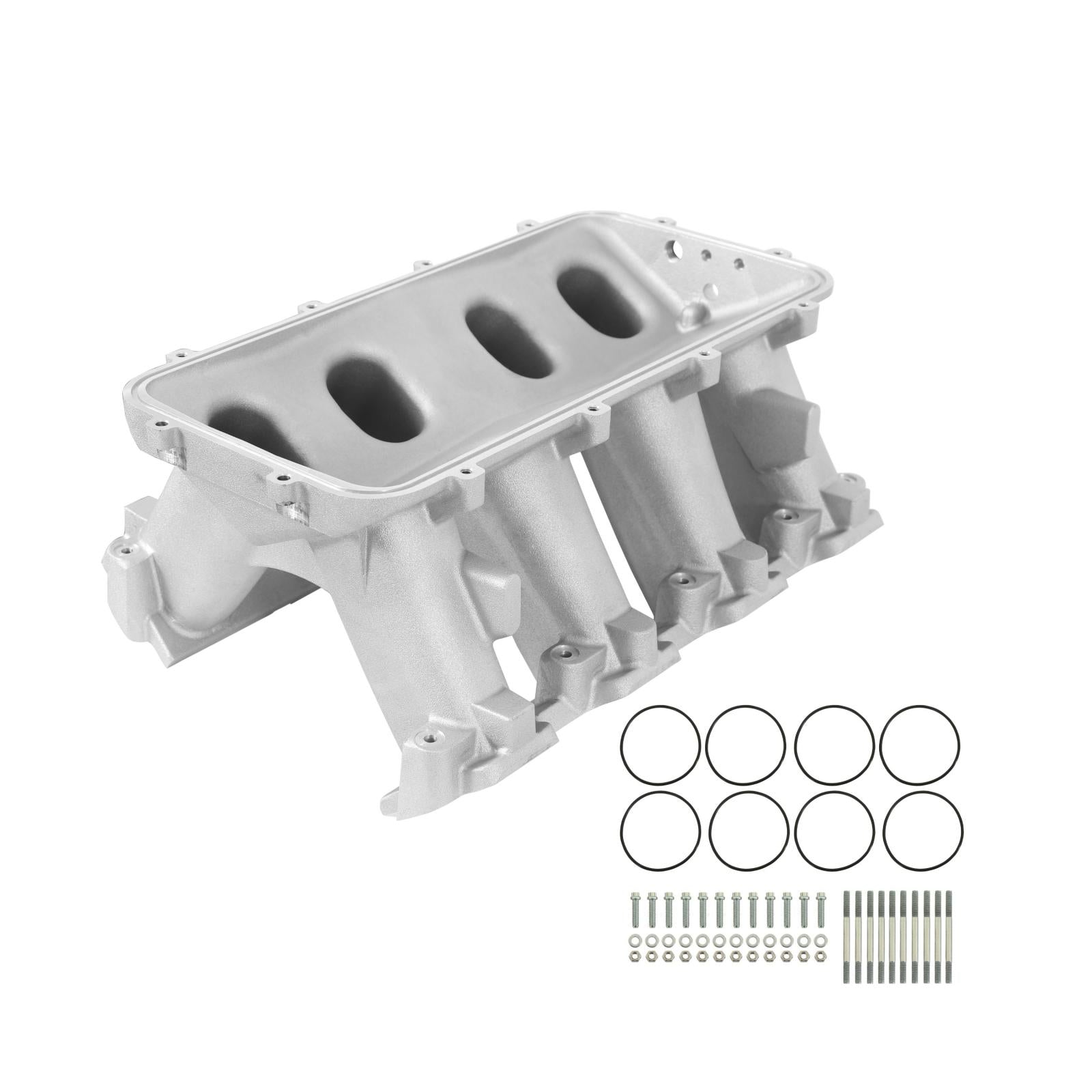 Hi-Ram Lower Manifold GM LS3/L92 Carbureted Base Only (plenum-Top-Mounting Fabrication Flange Available) Holley