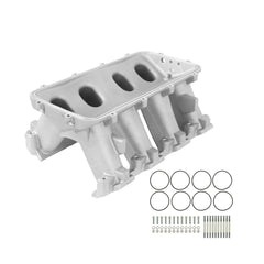 Hi-Ram Lower Manifold GM LS3/L92 Carbureted Base Only (plenum-Top-Mounting Fabrication Flange Available) Holley