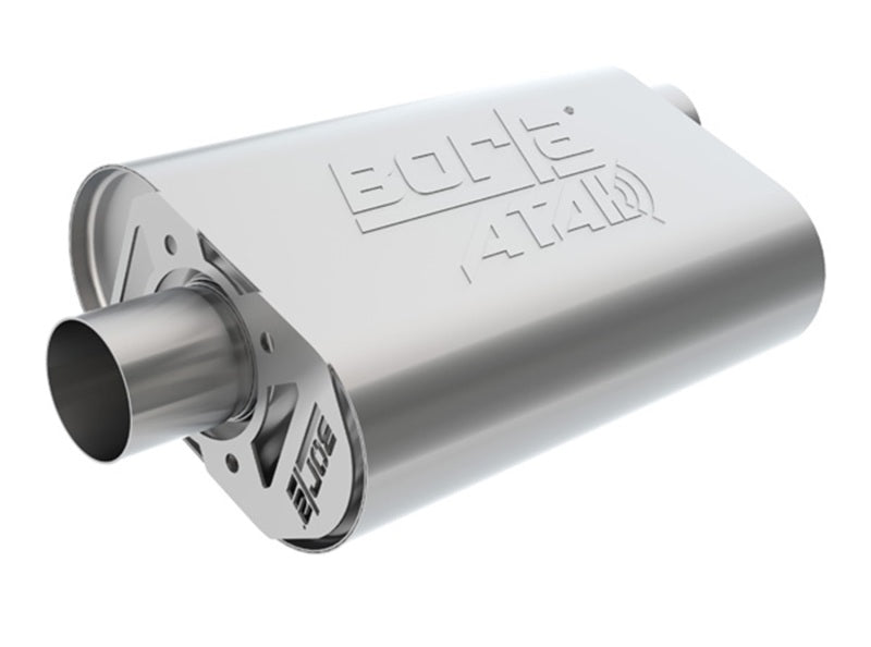 Borla CrateMuffler LS3 ATAK 2.25in Offset/Offset 14inx4.35inx9in Oval Muffler - additional view 2