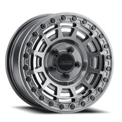 Aluminum Wheels 15x7 MR415 Beadlock UTV Bolt Pattern 5 On 114.3 Offset 38 Lip Size 0 Graphite GY Gloss Graphite Ring Method
