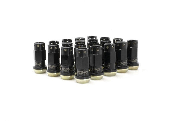 Wheel Mate Muteki SR45-S Lug Nut Kit 12x1.50 - Black Finish w/ YZP Washers - 32946B User 1