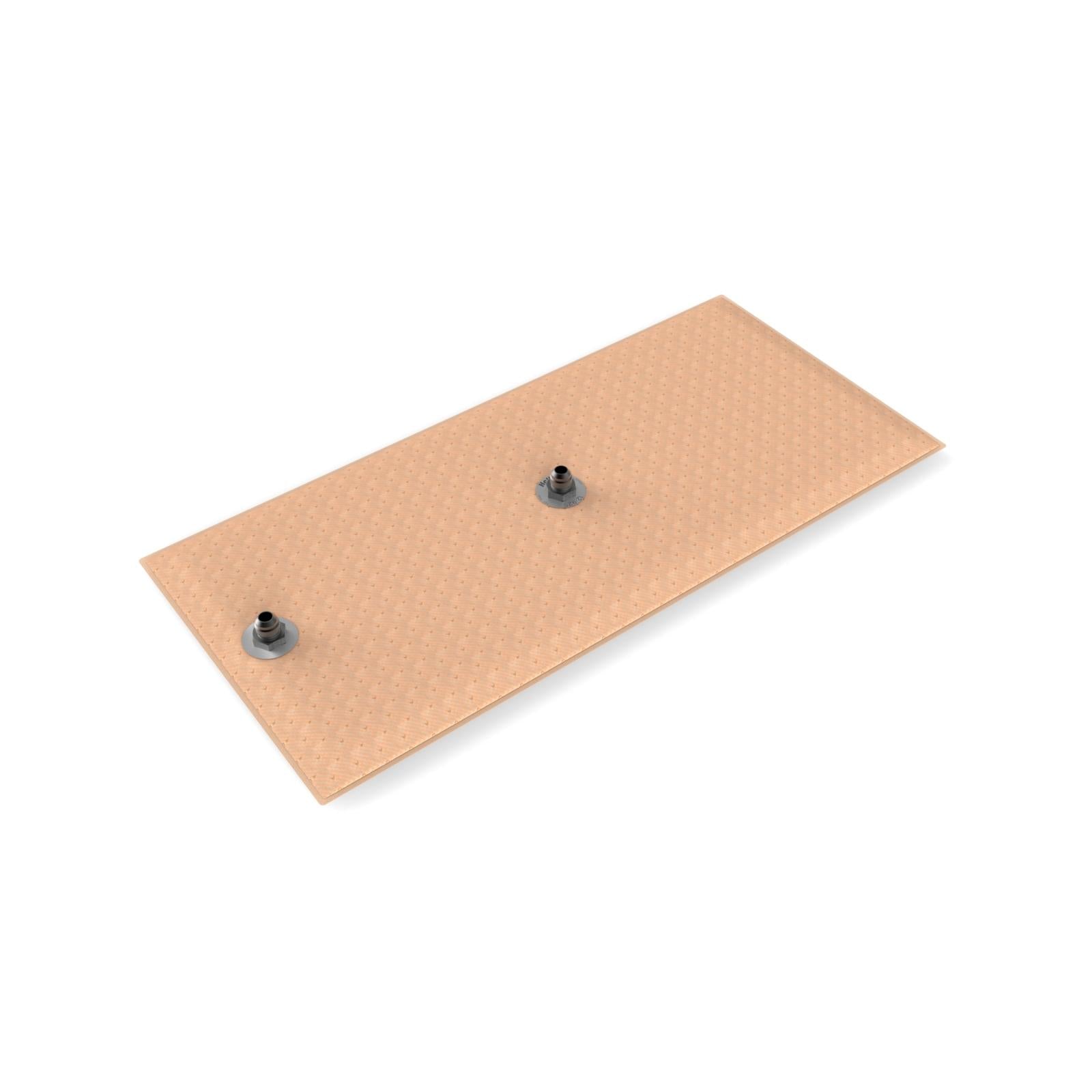 30 X 14 Hydrama, Rectangle Road Course or Circle Track Center and Side Outlet Pick-Up with -10 an Male Fitting Fitting Location Designed for Road Course or Circle Track Use Spec Part for ARCA Racing Series Holley
