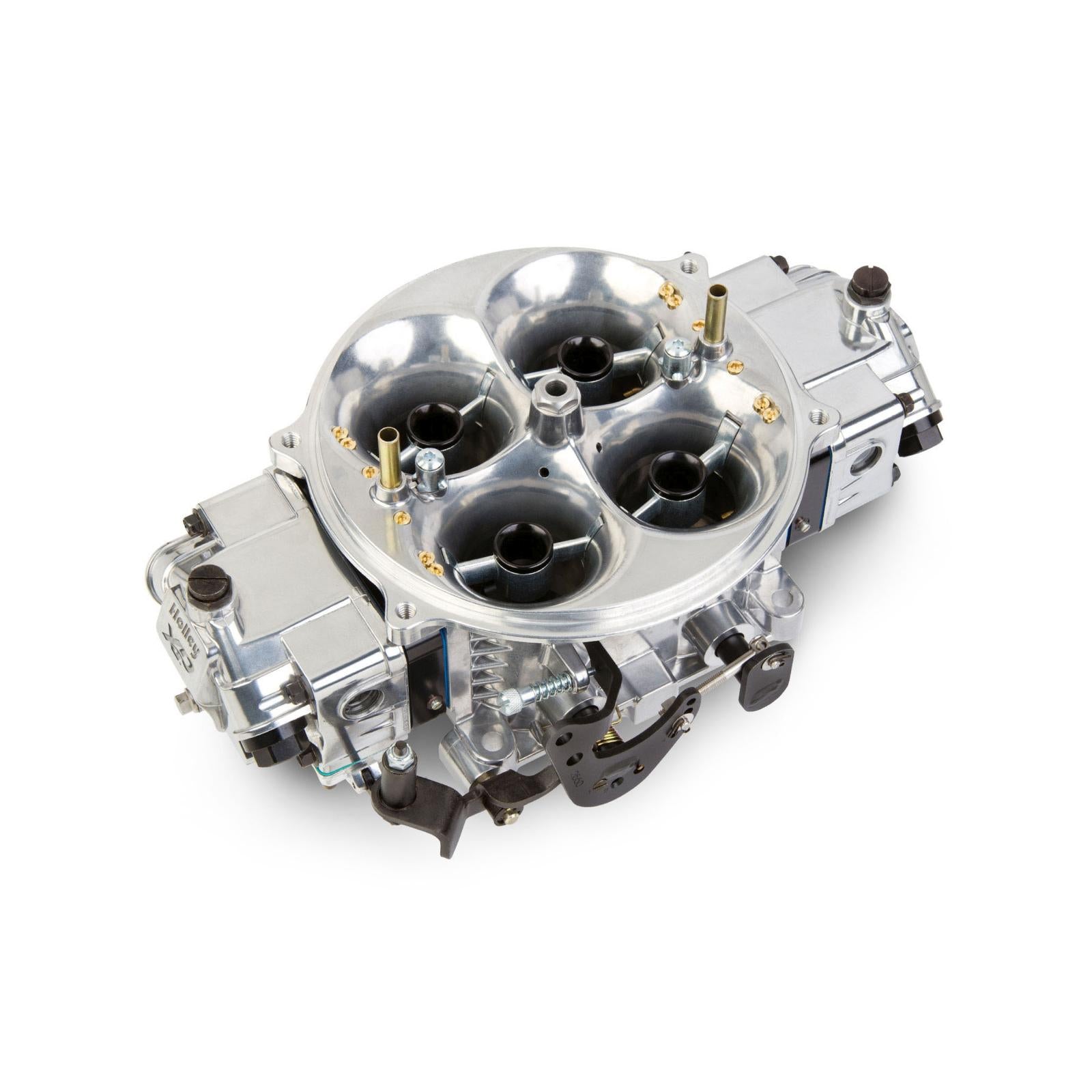 Gen 3 Ultra Dominator Carburetor 1250 CFM 4500 Mechanical Secondaries Shiny Gasoline Holley