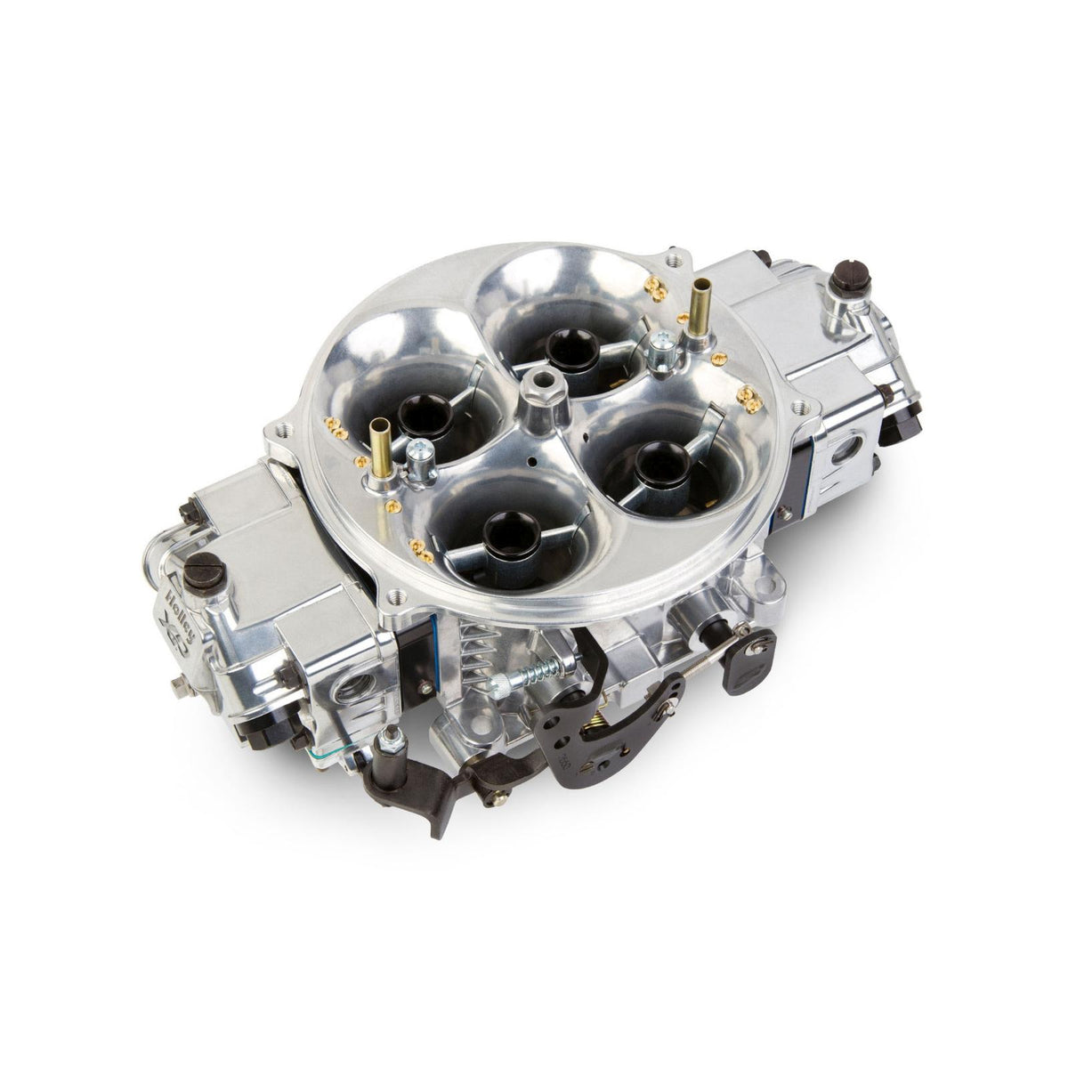 Gen 3 Ultra Dominator Carburetor 1250 CFM 4500 Mechanical Secondaries Shiny Gasoline Holley