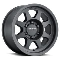 Aluminum Wheels 18x9 Bead Grip MR701 Bolt Pattern 6 On 139.7 Offset 18 Lip Size 1.81 Matte Black MB Method