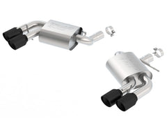 Borla 2016-2017 Chevrolet Camaro SS AT/MT S-Type Rear Section Exhaust w/o Dual Mode Ceramic Black - additional view